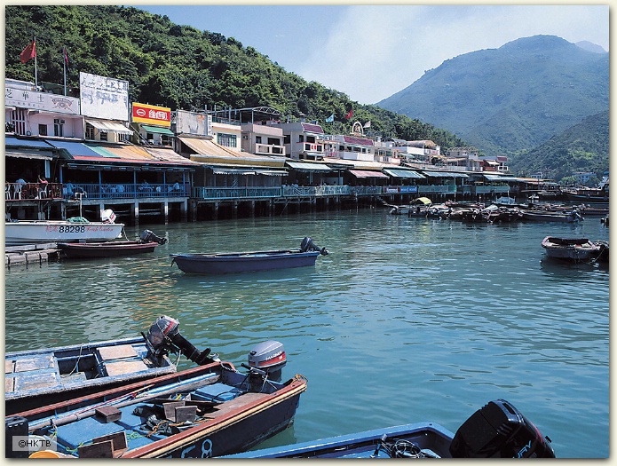 Fishing village, New Territories, Hong Kong