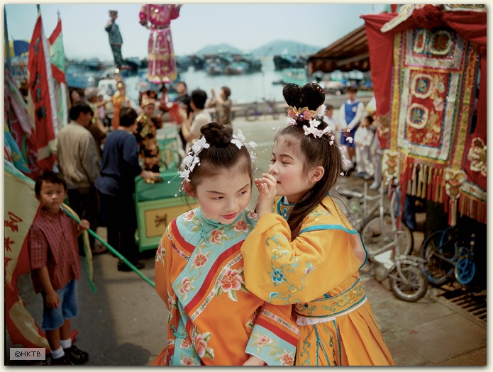 Festival, Bun Girls, Hong Kong
