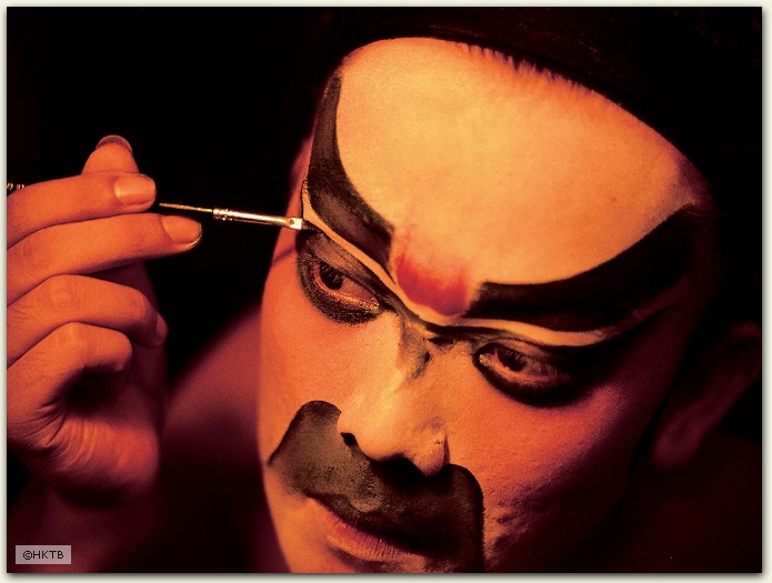 Chinese Opera, Makeup, Hong Kong