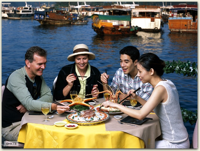 Island dining, New Territories, Hong Kong